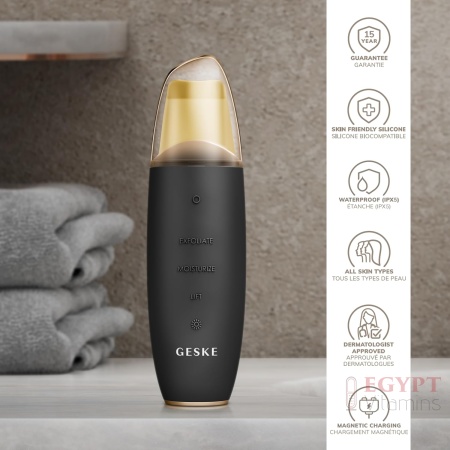 GESKE SmartAppGuided™ MicroCurrent Skin Scrubber & Blackhead Remover