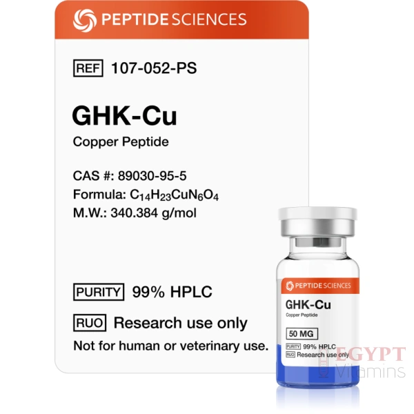 Peptide Sciences GHK-Cu 50mg Copper