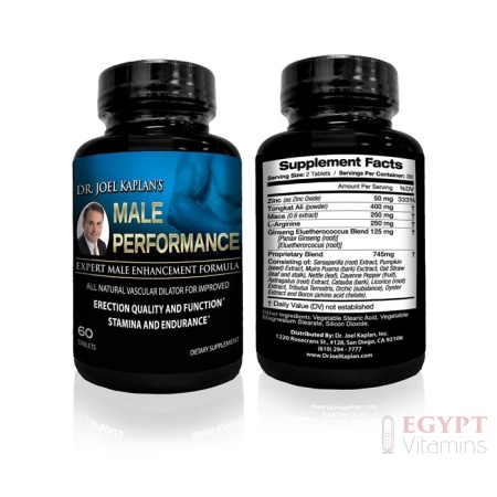 Dr.Joel Kaplan Male Performance (Erection Enhancer - Vascular Dilator)