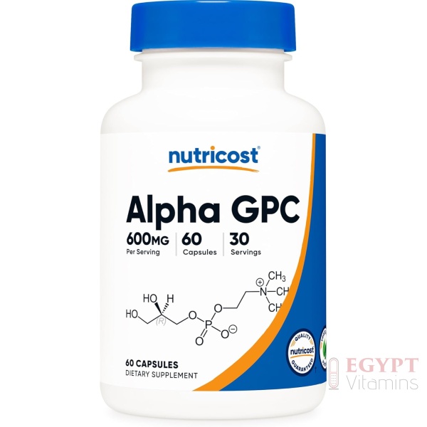 Nutricost Alpha GPC 600mg, 60 Vegetarian Capsules