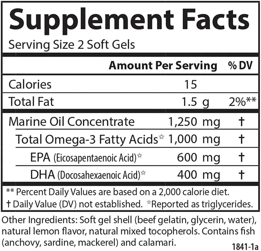 Carlson - Teen's Max Catch Minis, 1000 mg Omega-3s, Brain Health, Vision Support, Mood Health, 60 Softgels - Image 2