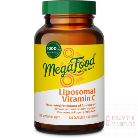 MegaFood Liposomal Vitamin C 1000mg |120 Capsules