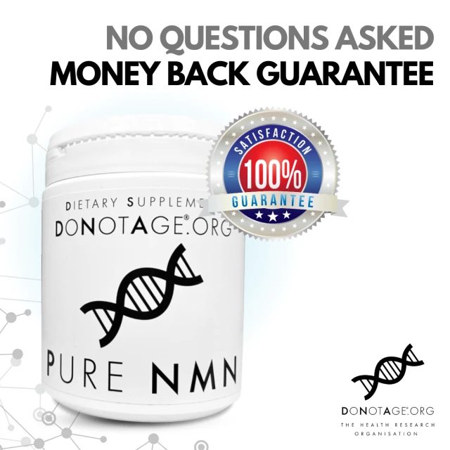 مسحوق NMN النقي 100 جرام (DoNotAge) | إكسير الشباب والطاقة | 100 جرام