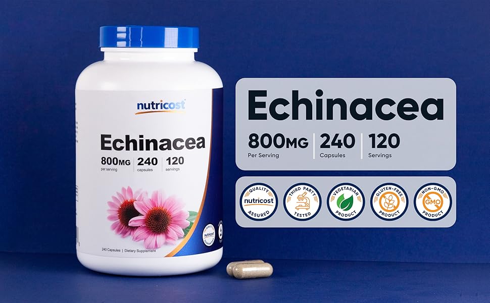 Nutricost Echinacea 800mg