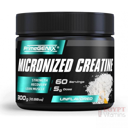 PrimeGenix Micronized Creatine Monohydrate | 60 Serving