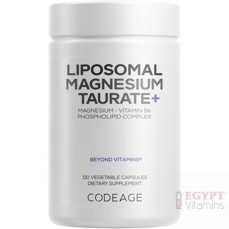 Codeage Liposomal Magnesium Taurate+ | 120 Capsules