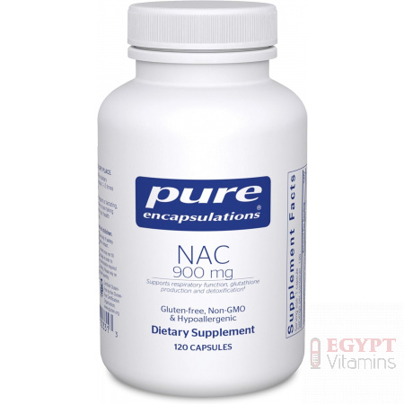 Pure Encapsulations NAC 900 mg | Advanced Antioxidant & Respiratory Support | 120 CAPSULES