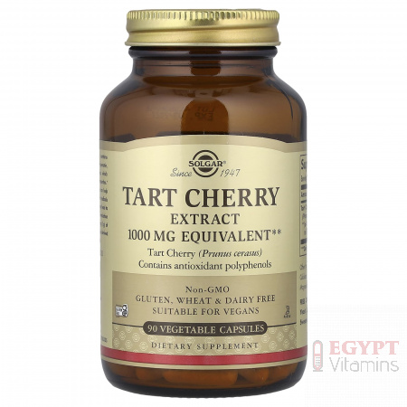Solgar Tart Cherry Extract 1000 mg | 90 Capsules