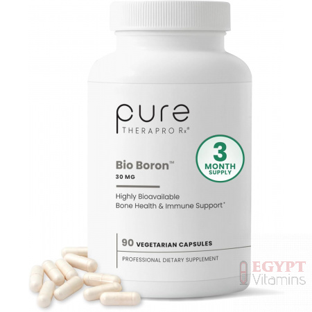 بيو بورون 10 ملجم من Pure TheraPro Rx | لدعم توازن الهرمونات وصحة العظام | 90 كبسولة