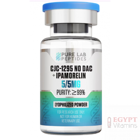 Pure lab peptides CJC-1295 NO DAC + Ipamorelin (10mg Blend) | Supports Research Into Selective Growth Hormone Pulse Patterns